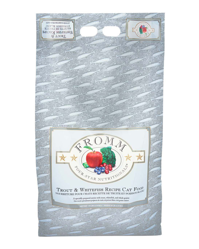 Fromm Four Star Trout & Whitefish Dry Cat Food 10lb