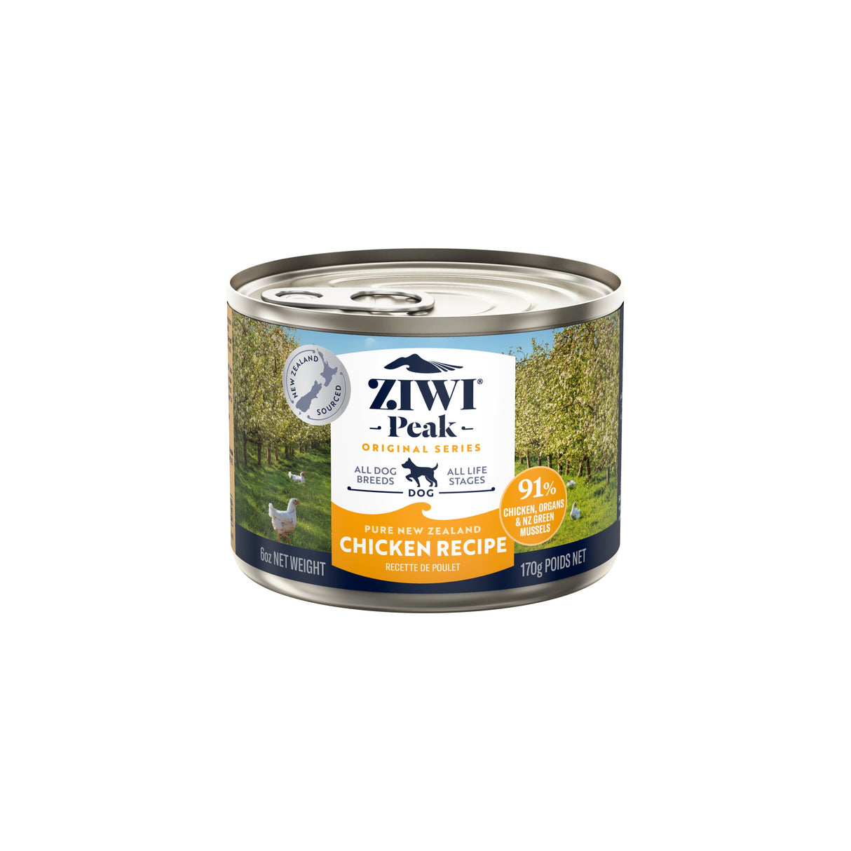 ZIWI® Peak Free-Range Chicken Wet Dog Food 6oz