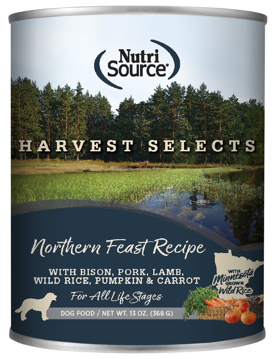 NutriSource Harvest Select Northern Feast Wet Dog Food 13oz