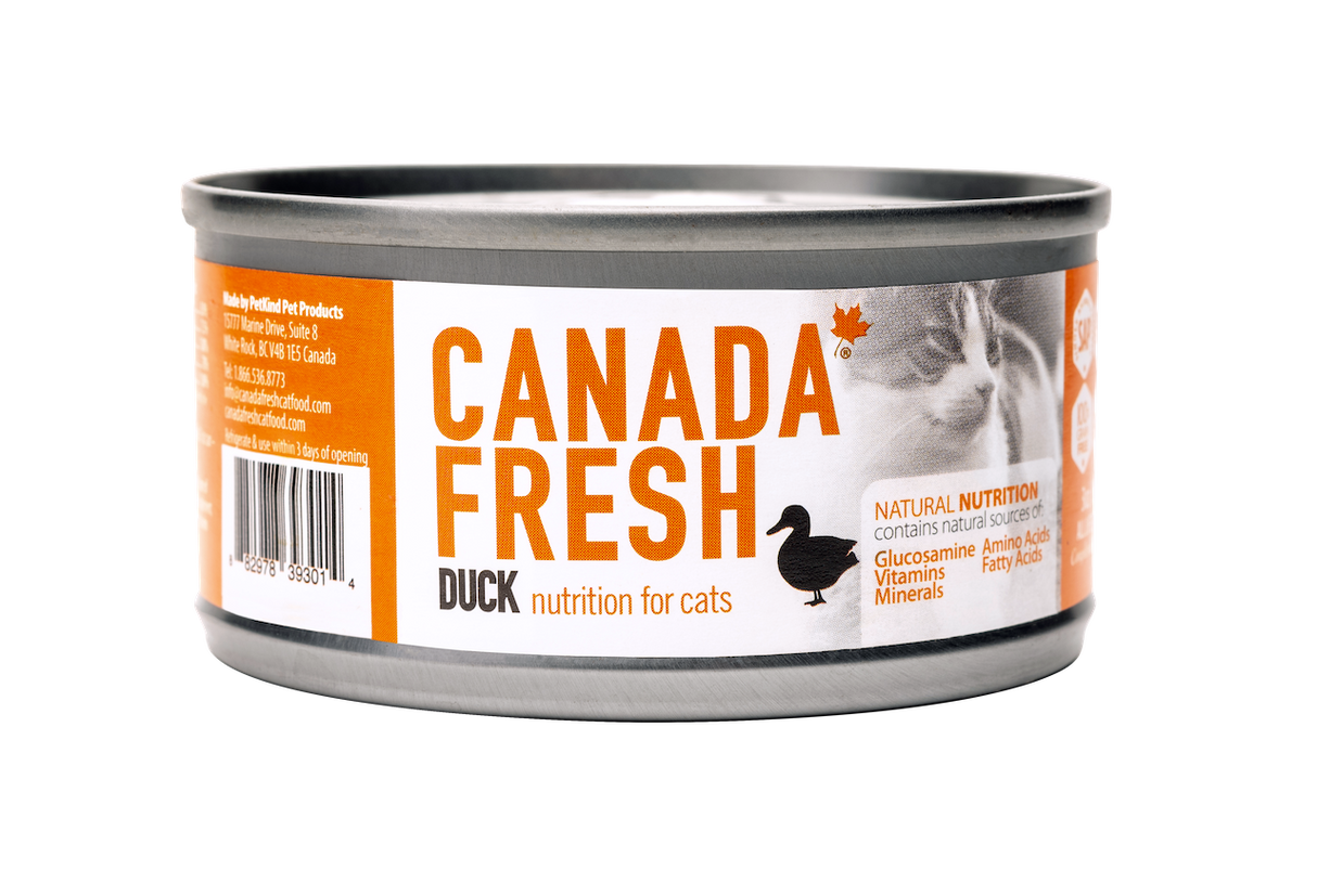 Canada Fresh Wet Cat Food Duck 3oz