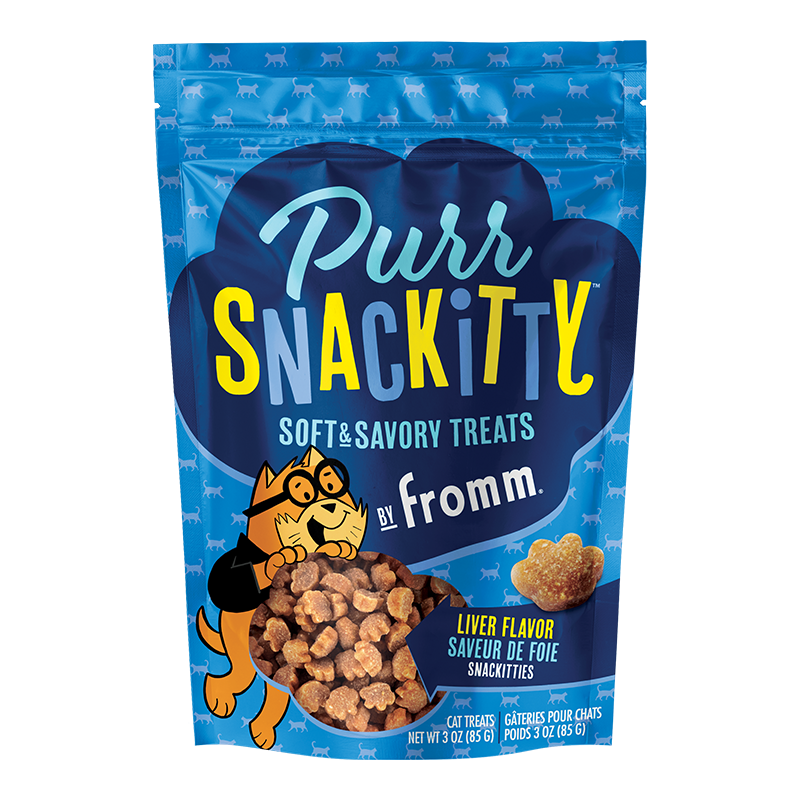 Fromm Purr-Snackitty Soft & Savory Cat Treats - Liver 3oz