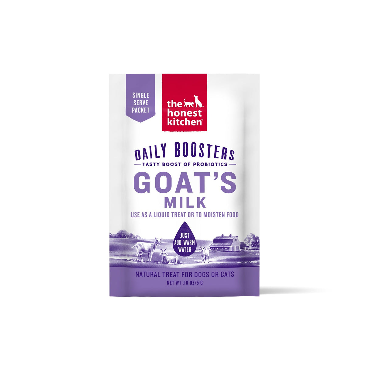 Honest Kitchen Instant Goat Milk Single .18oz