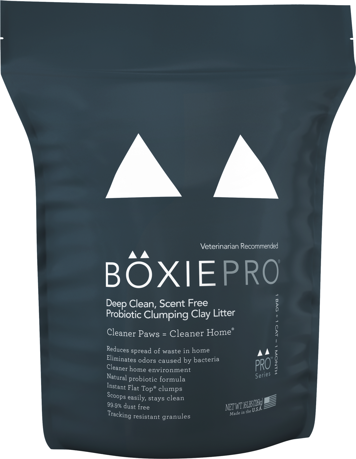 Boxiecat Pro Scent Free Deep Clean Cat Litter 16lb