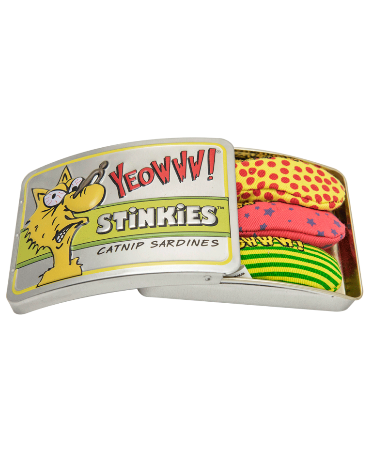 Yeowww! Stinkies Catnip Sardines Tin
