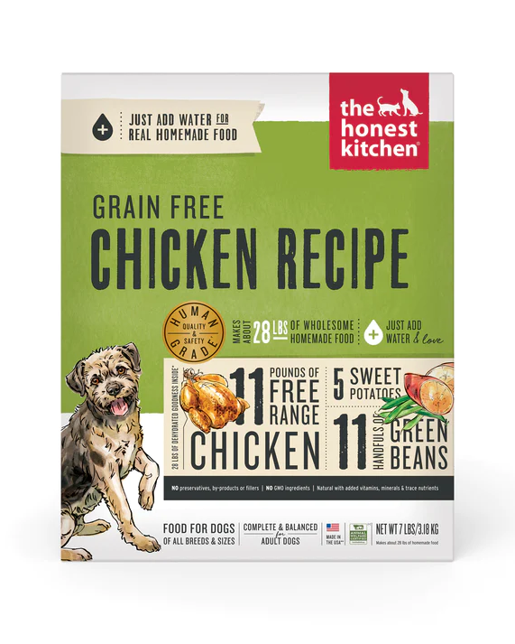 The Honest Kitchen Dehydrated Grain-Free Chicken Dog Food 10lb (Special Order)