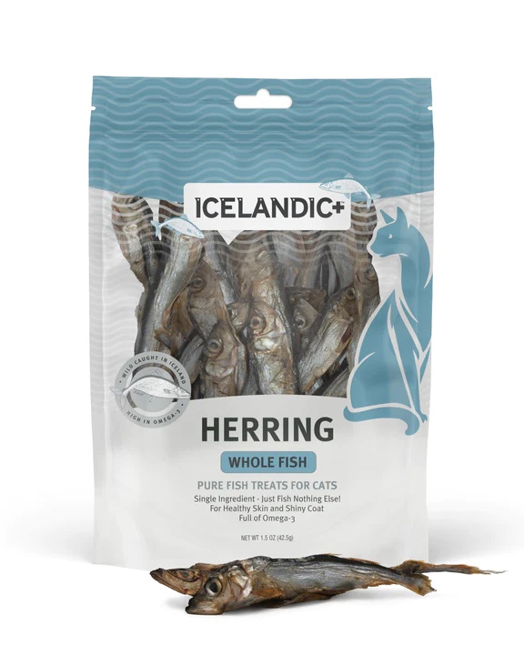 Icelandic+ Herring Whole Fish Cat Treats 1.5oz