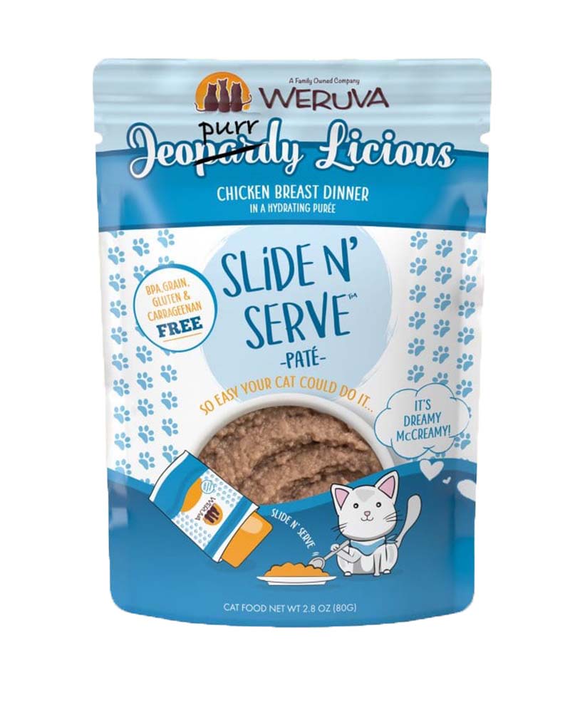 Weruva Jeopurrdy Licious Slide N' Serve Cat Pate 5.5oz