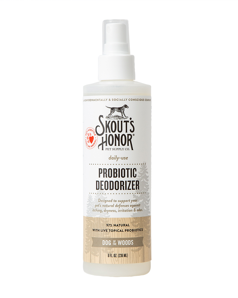 Skout’s Honor Probiotic Deodorizer for Dogs & Cats - Dog of the Woods 8oz