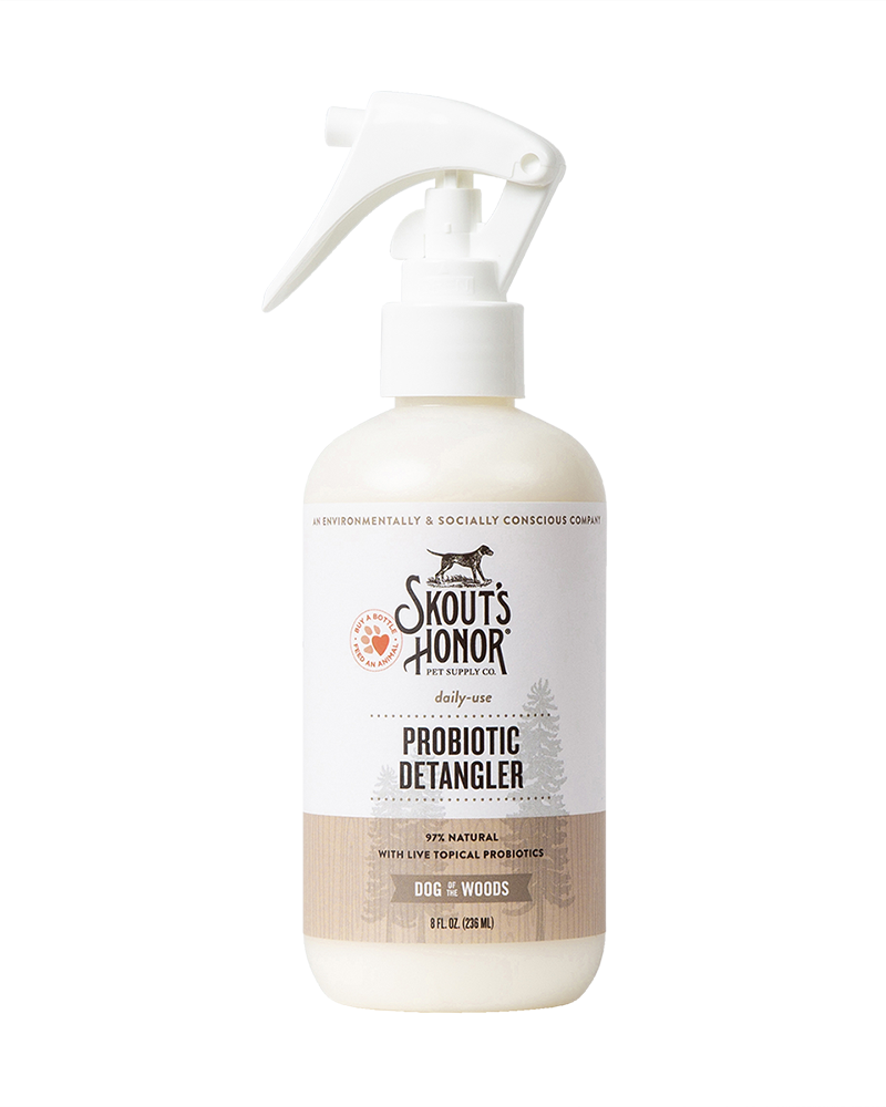 Skout’s Honor Probiotic Detangler for Dogs & Cats - Dog of the Woods 8oz