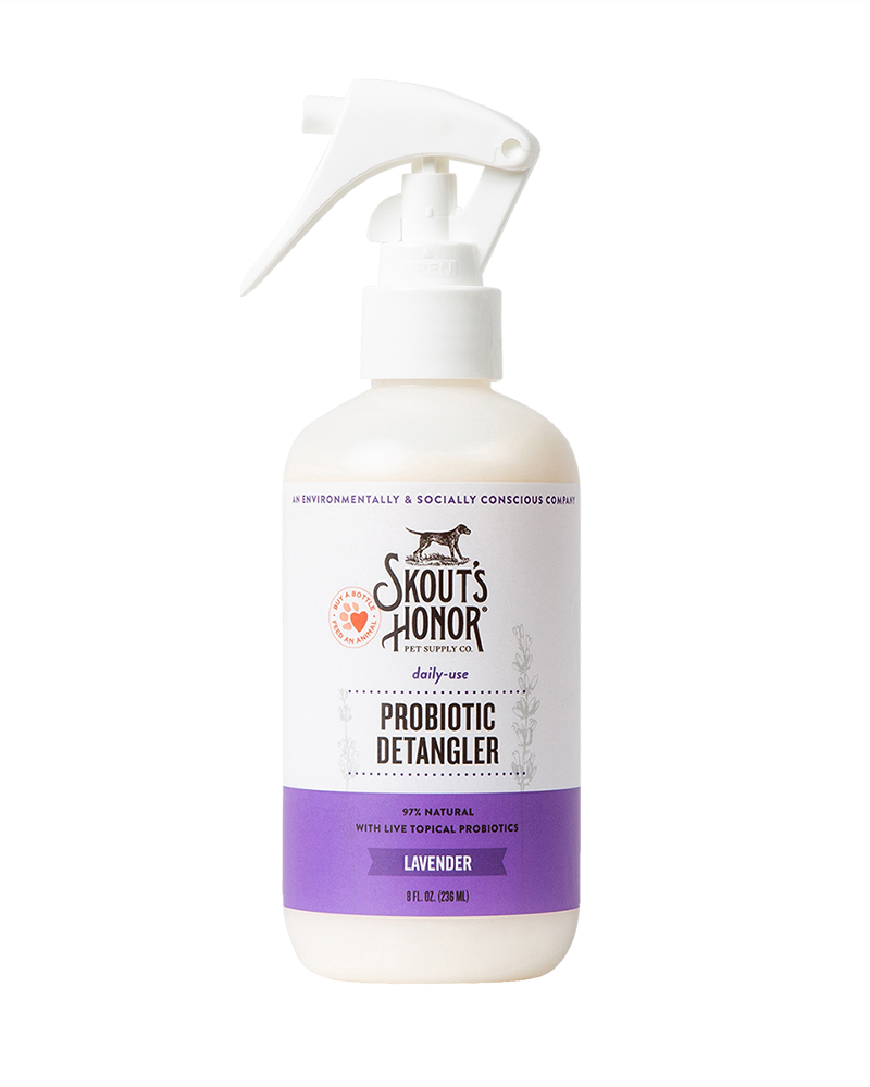 Skout’s Honor Probiotic Detangler for Dogs & Cats - Lavender 8oz