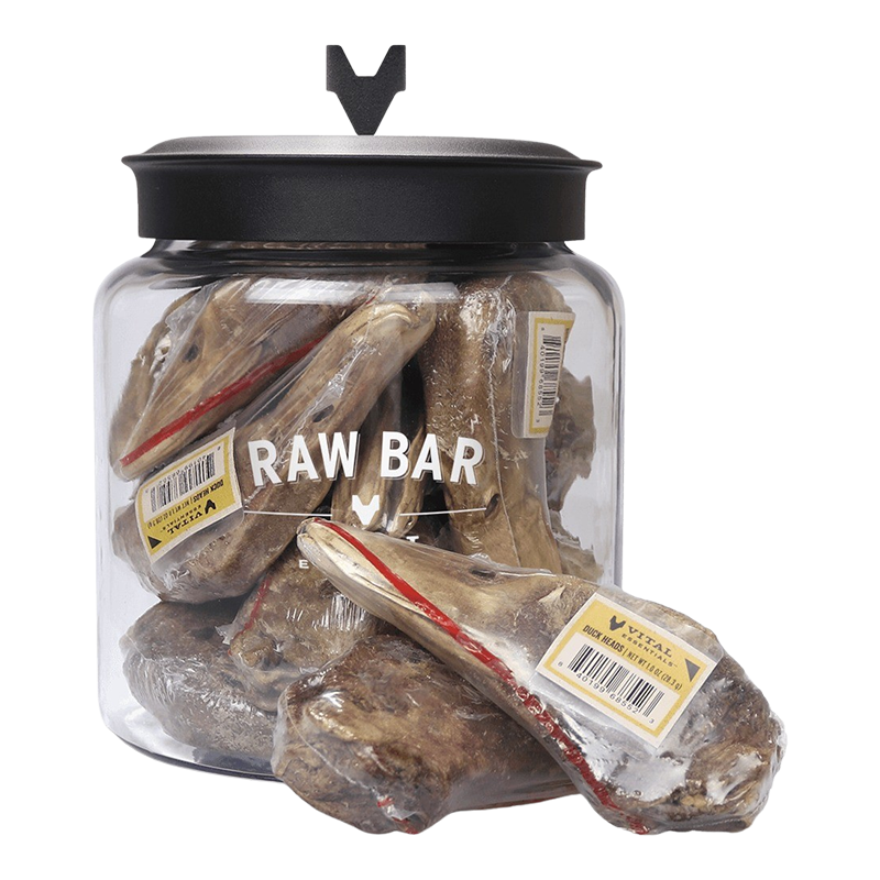 Vital Essentials Raw Bar Freeze-Dried Duck Head