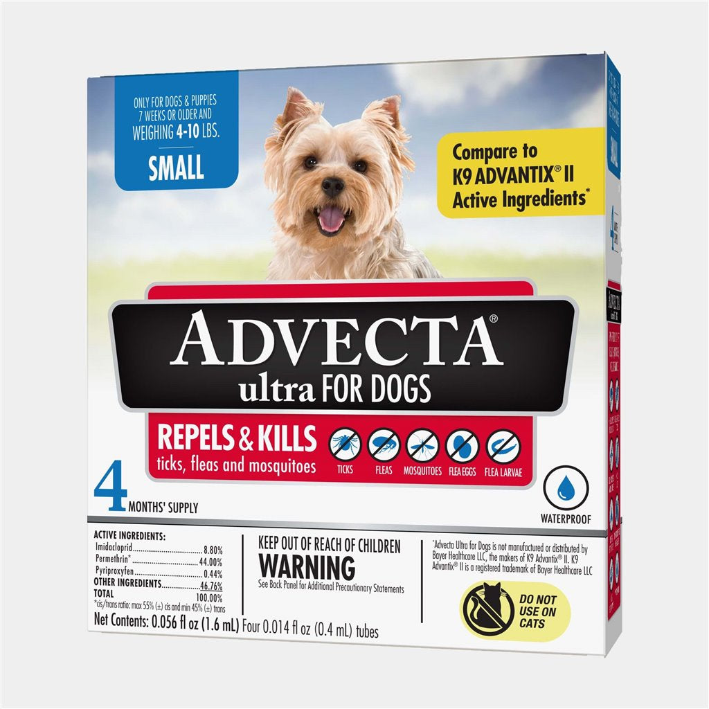 Advecta Ultra SM Dog 4-10lbs 4 Pack