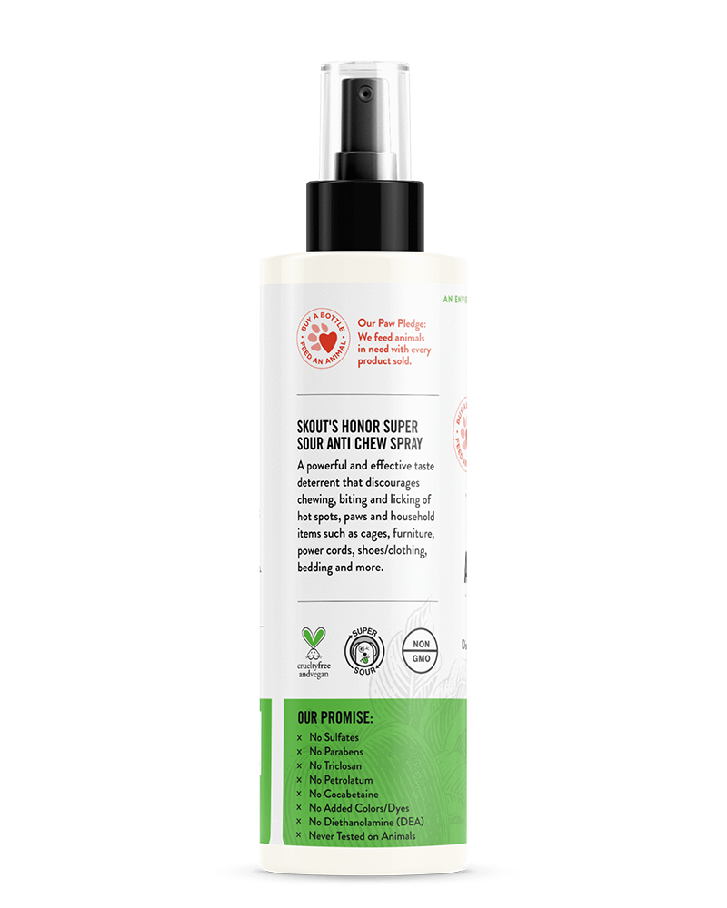 Skout's Honor Super Sour! Anti Chew Spray 8oz