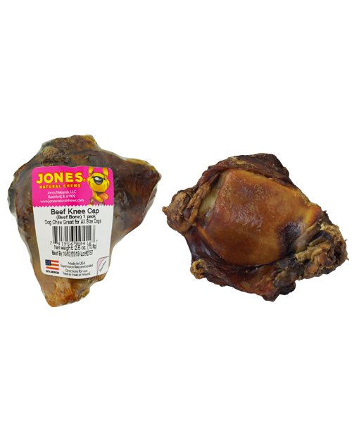 Jones Natural Beef Knee Cap Bone for Dogs