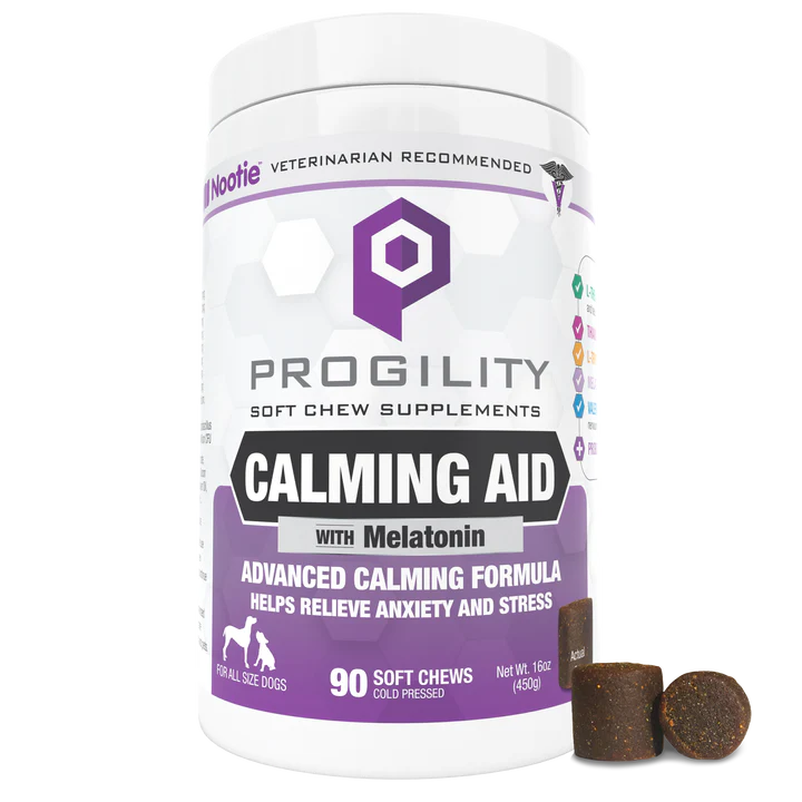 Nootie Progility Calming Aid Soft Chew Supplements for Dogs - 90ct