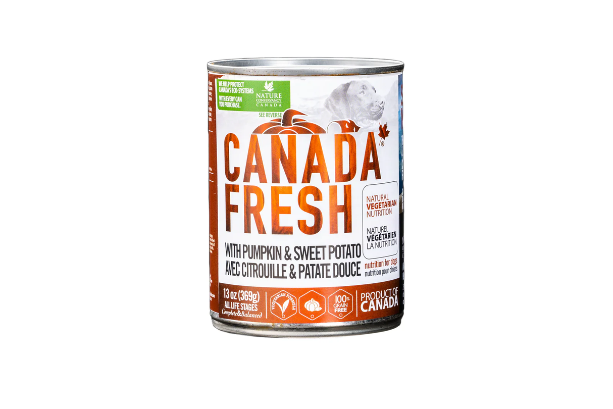 Canada Fresh Wet Dog Food Pumpkin & Sweet Potato 13oz