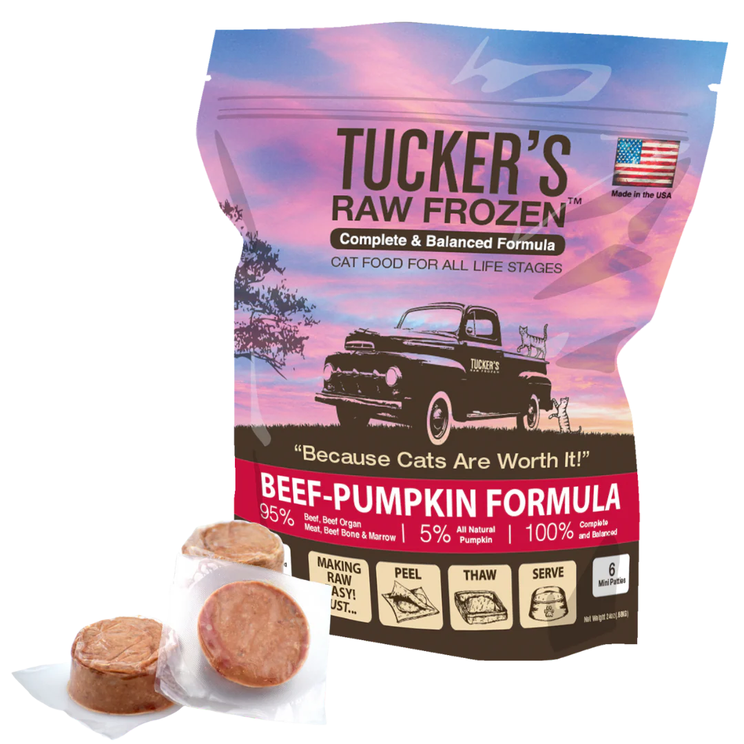 Tuckers Cat Beef & Pumpkin 24oz