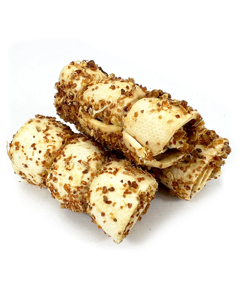 Tuesday's Natural Dog Company 3-4" Bully Dusted Beef Cheek Roll