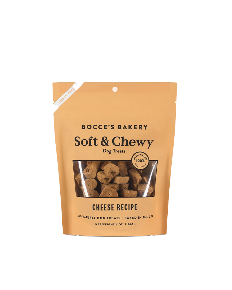 Bocce's Bakery Soft & Chewy Cheese Dog Treats 6oz