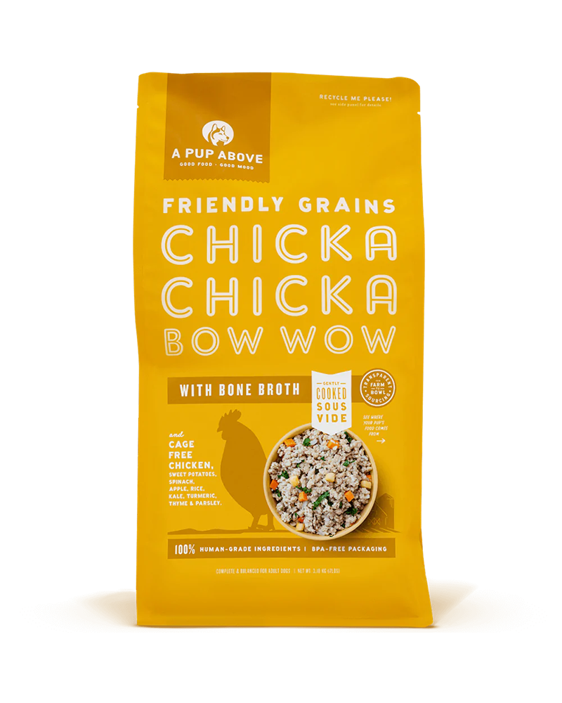 A Pup Above Chicka Chicka Bow Wow Gently Cooked Dog Food  3lb