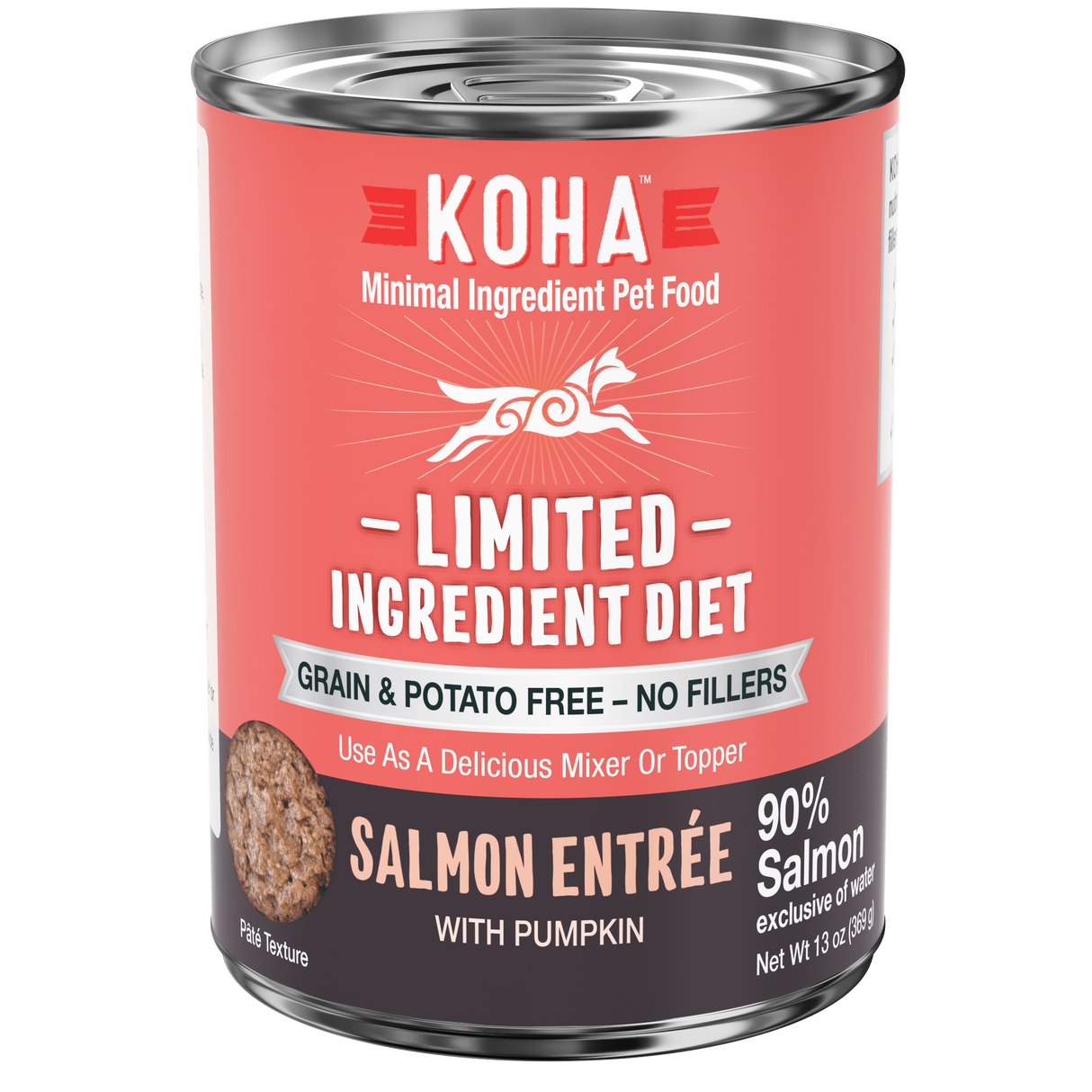Koha Limited Ingredient Salmon Entrée Wet Dog Food 13oz