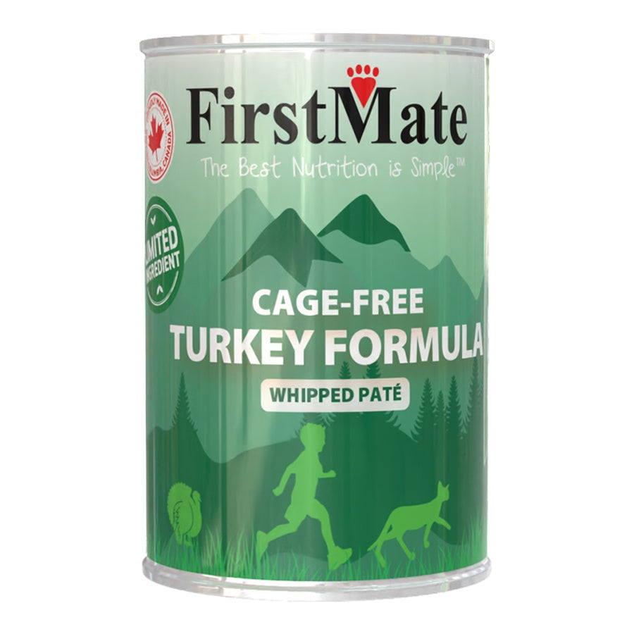FirstMate Cat Can Limited Ingredient Cage-Free Turkey 12.2oz