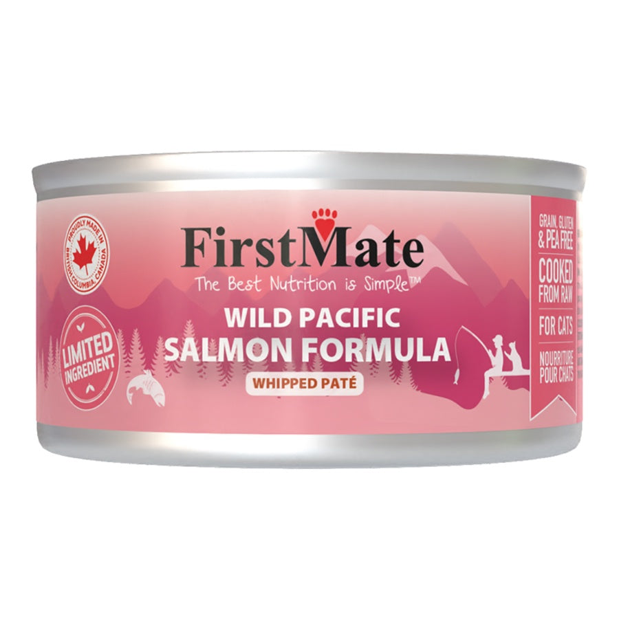 FirstMate Cat Can Limited Ingredient Wild Pacific Salmon & Rice 5.5oz