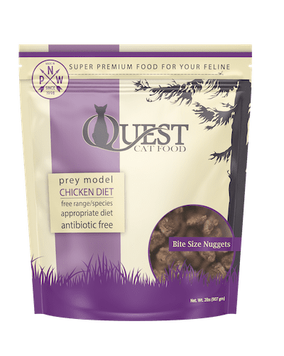 Steve's Quest Frozen Raw Chicken Cat Food 2lb