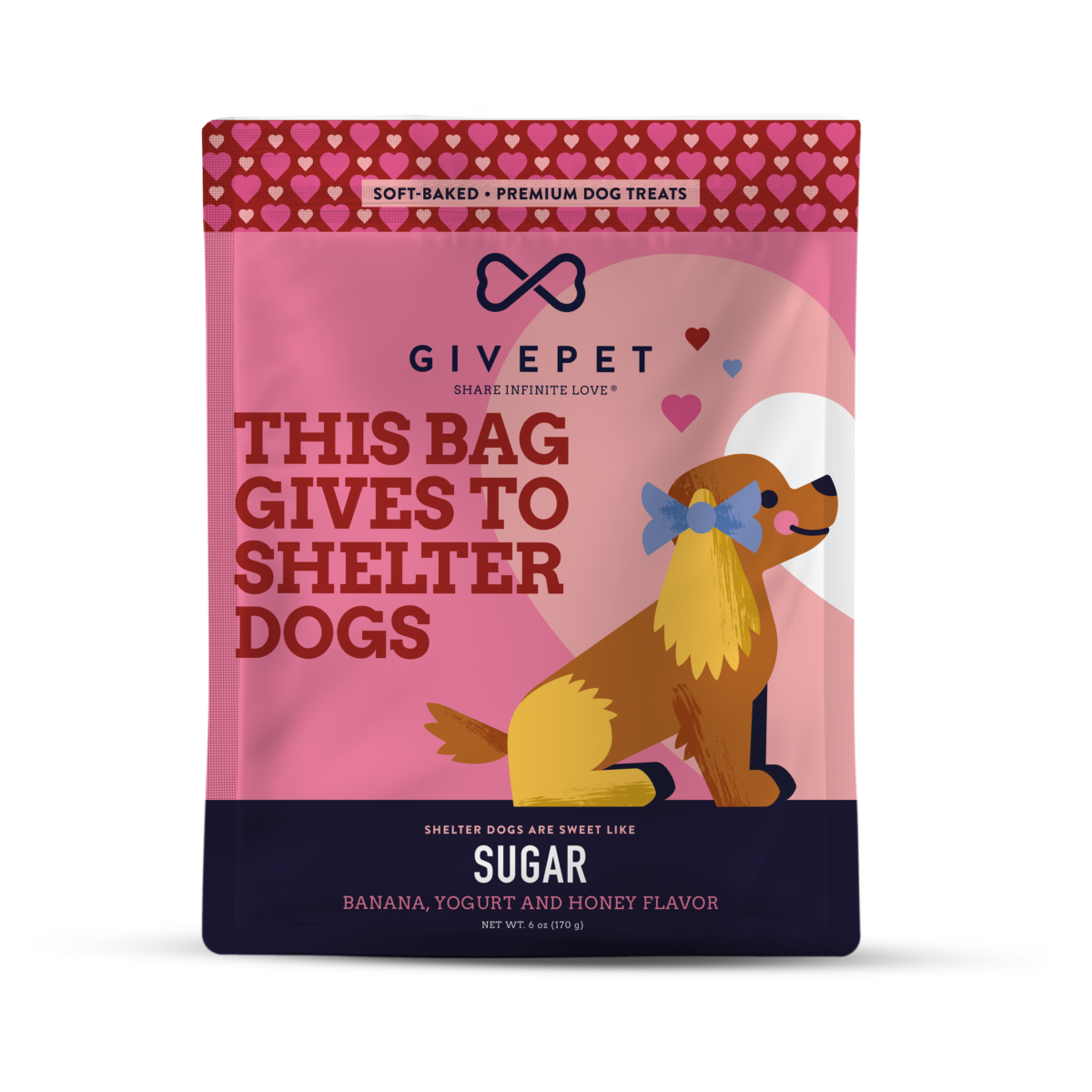 GivePet Sugar Soft Baked Dog Treats 6oz