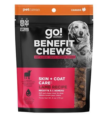 Go! Solutions Skin & Coat Lamb Soft & Chewy Dog Treats - 6oz