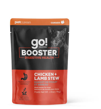 Go! Solutions Booster Digestive Health Chicken + Lamb Stew Wet Dog Food - 2.8oz pouch
