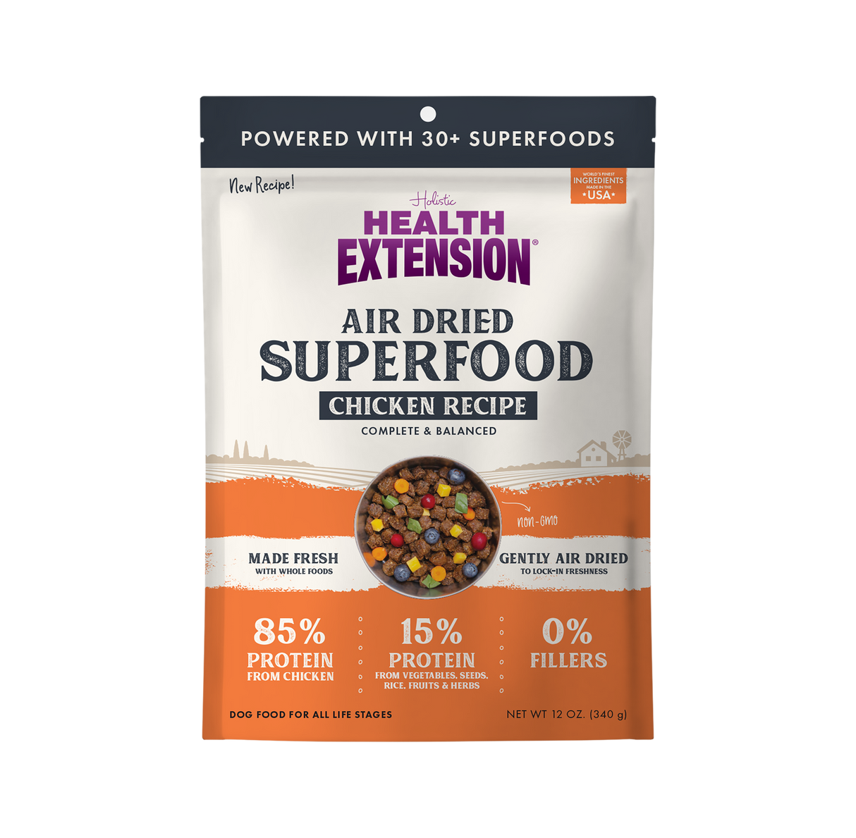 Health Extension Air Dried Chicken Dog Food
