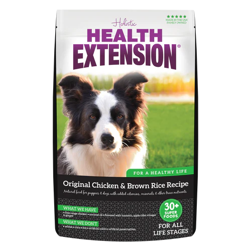 Health Extension Original Chicken & Brown Rice Recipe Dry Dog Food