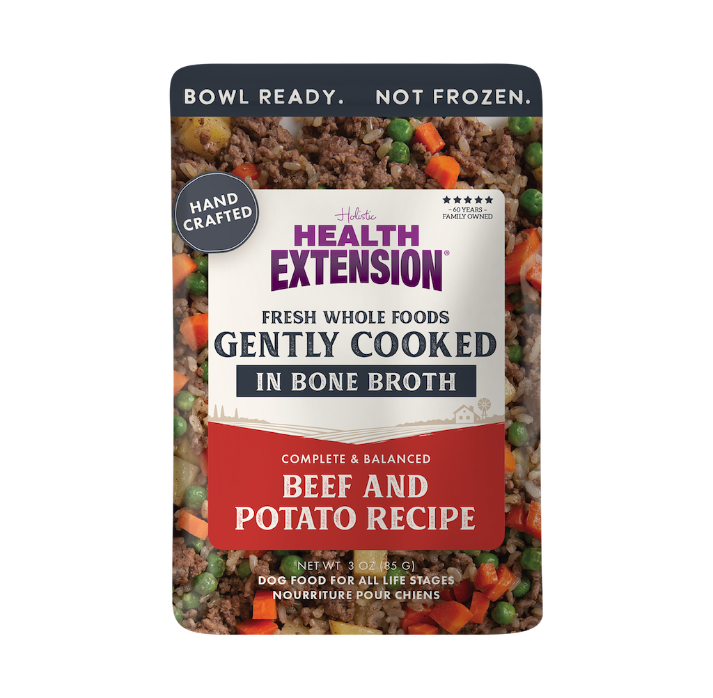 Health Extension Gently Cooked Beef & Potato Dog Food 3oz