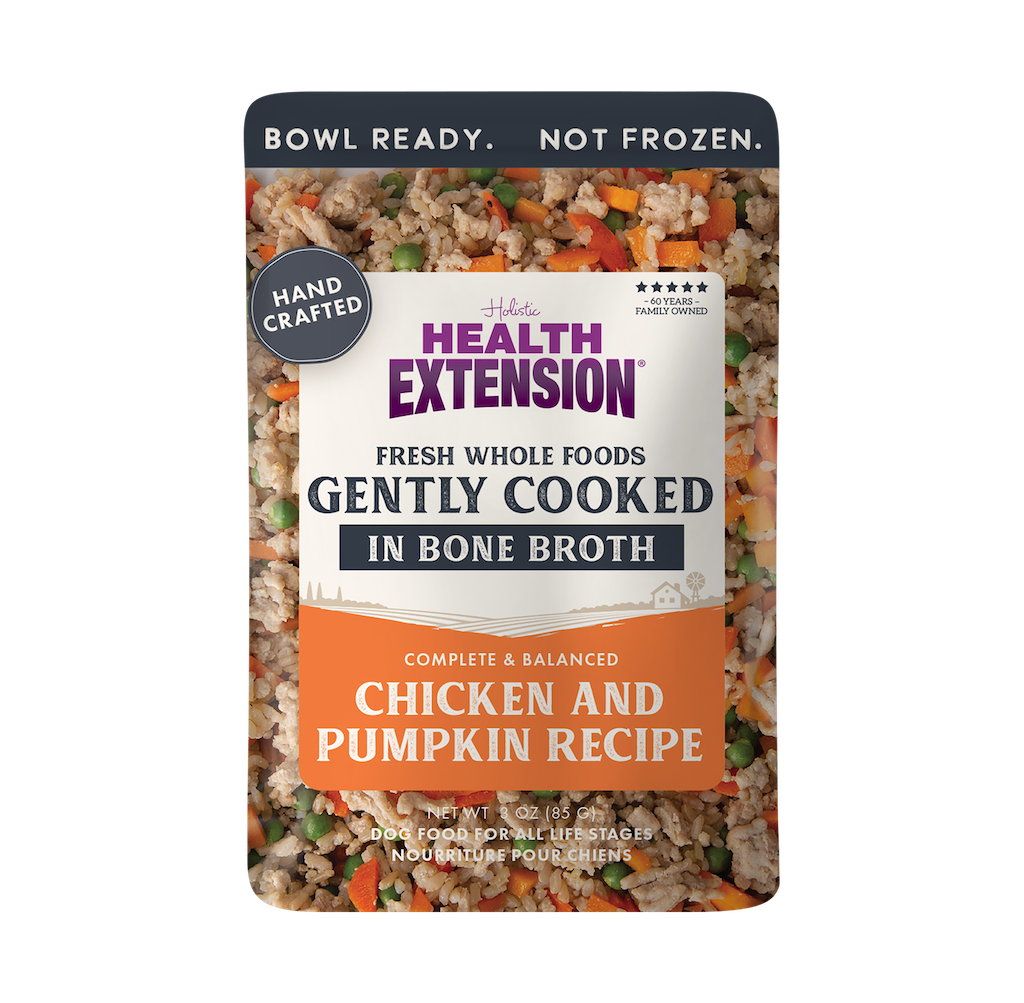 Health Extension Gently Cooked Chicken & Pumpkin Dog Food 3oz
