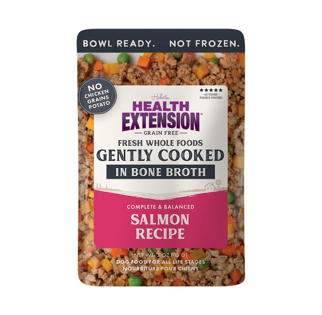 Health Extension Gently Cooked Salmon Dog Food 3oz