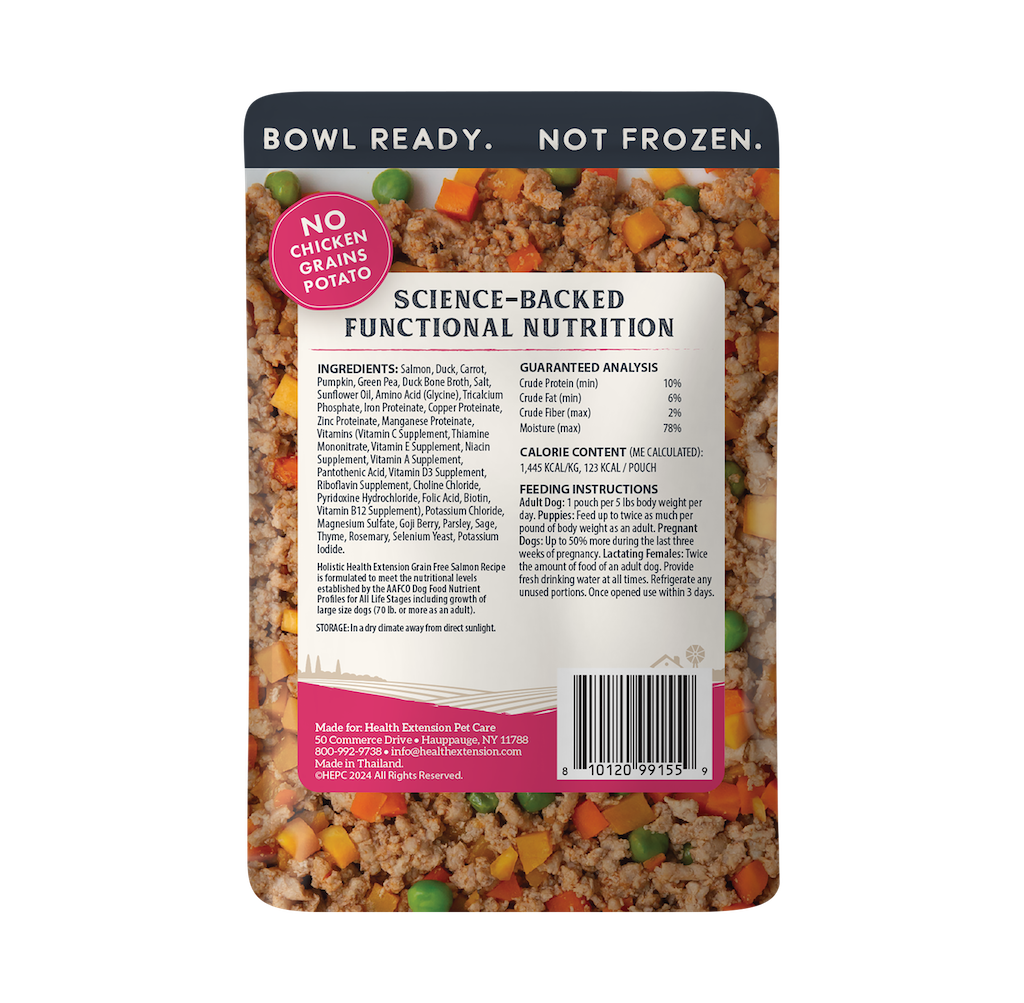 Health Extension Gently Cooked Salmon Dog Food 3oz