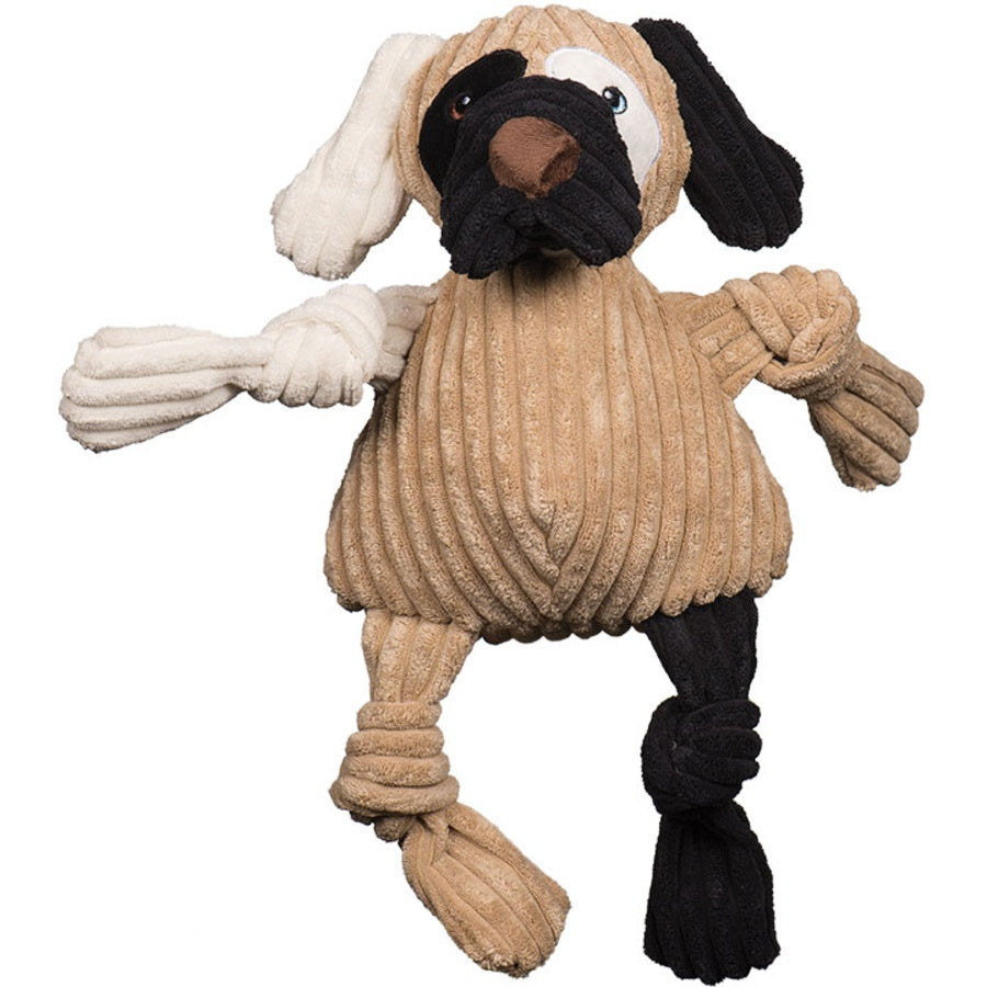 Huggle Hounds Knotted Mutt Patches Large 15" Dog Toy