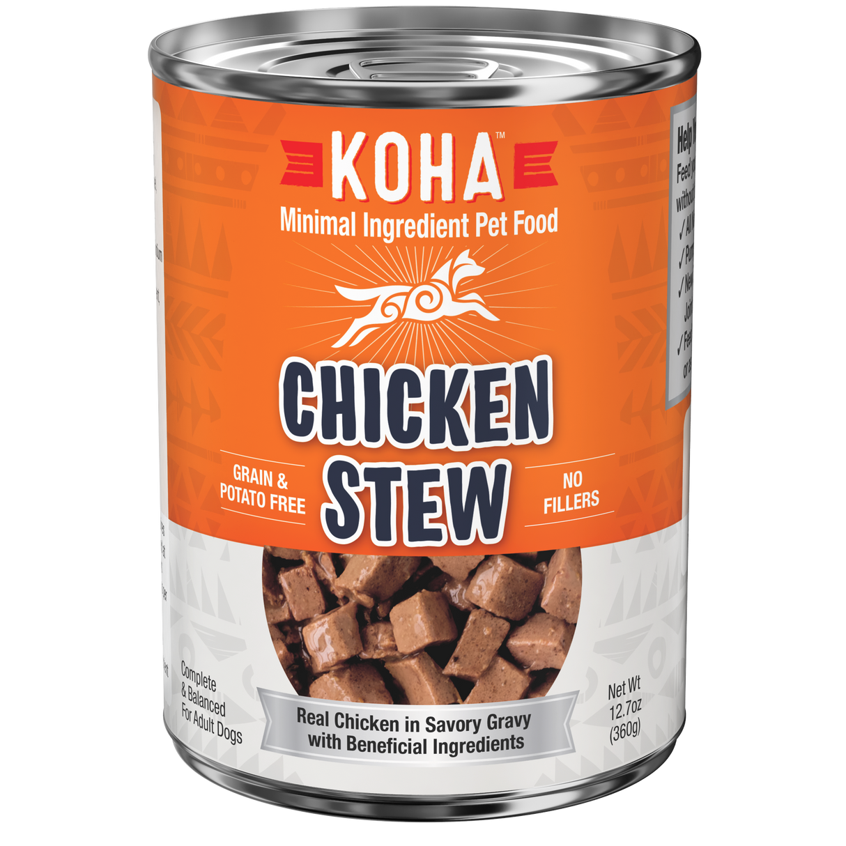 Koha Chicken Stew Wet Dog Food 12.7oz