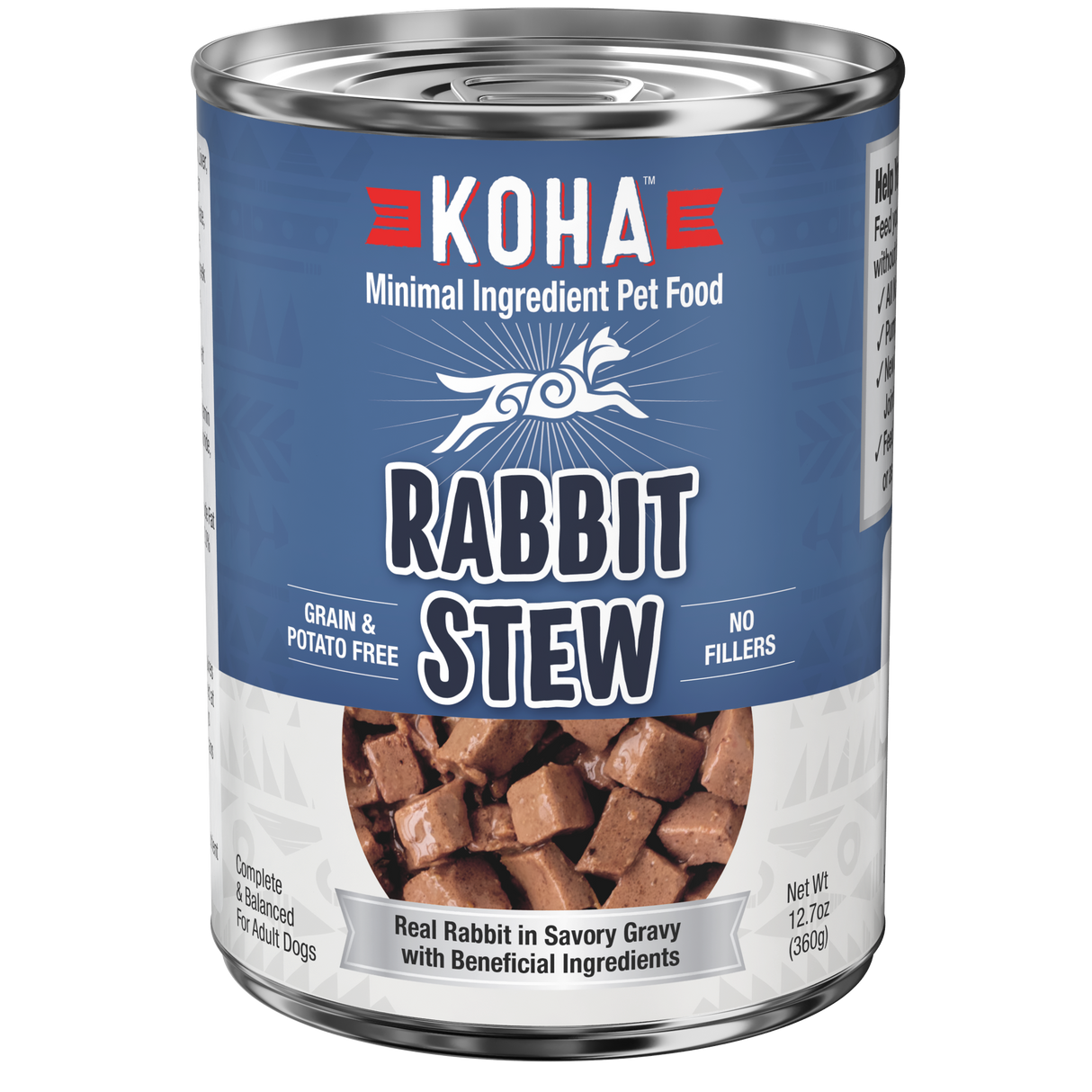 Koha Rabbit Stew Wet Dog Food 12.7oz