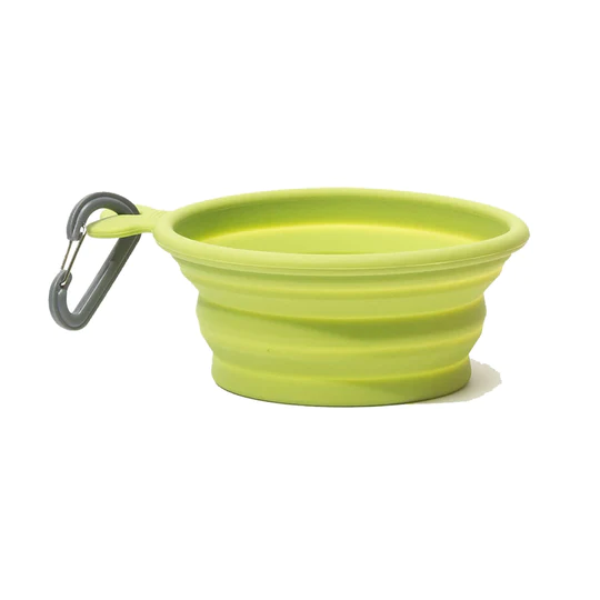 Messy Mutts Silicone Collapsible Dog Bowl - Large, 3 Cups