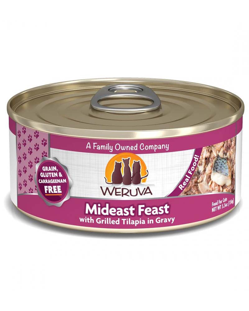 Weruva Mideast Feast Wet Cat Food 10oz
