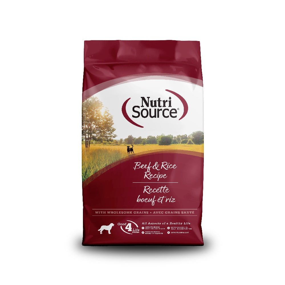 NutriSource Beef & Rice Dry Dog Food