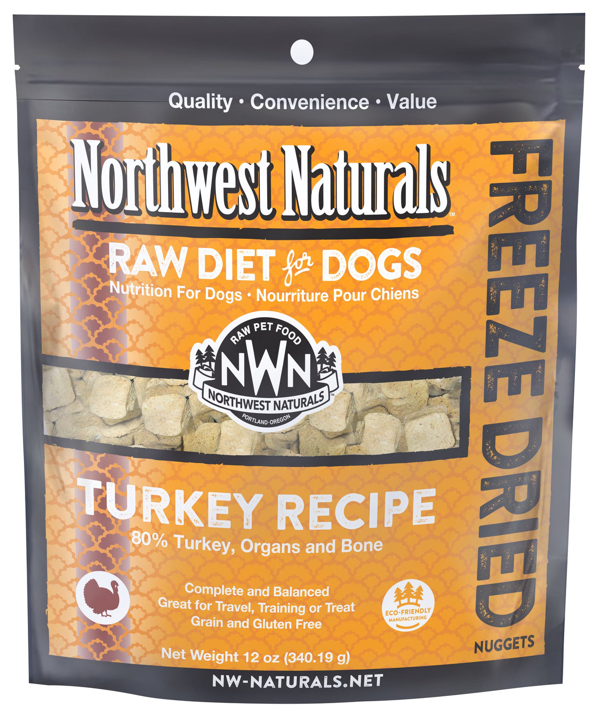 Northwest Naturals Freeze-Dried Turkey Nuggets 12oz