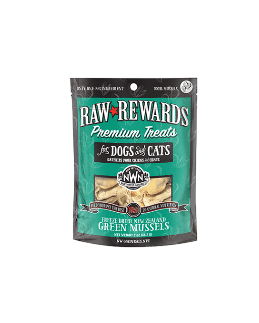 Northwest Naturals Freeze-Dried Green Lipped Mussels Dog & Cat Treats 2oz