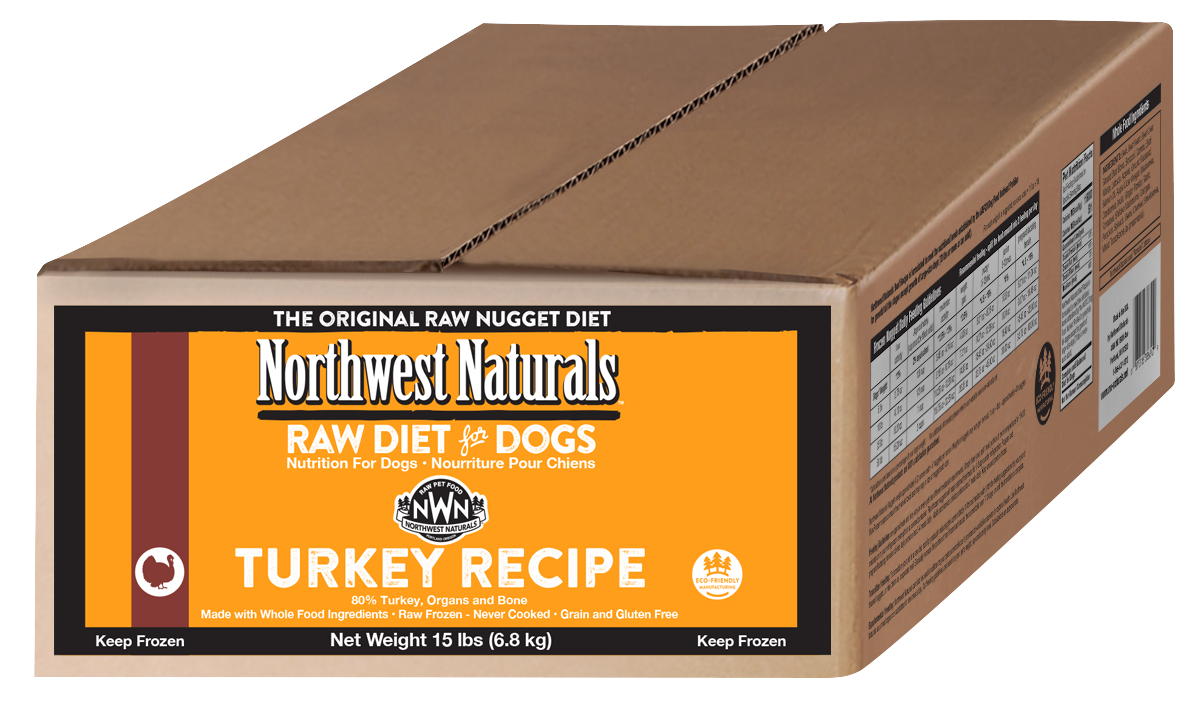 Northwest Naturals Frozen Turkey Nuggets 15lbs