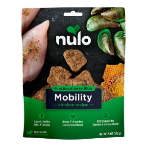 Nulo Functional Grain-Free Mobility Chicken Dog Jerky Treats - 5oz