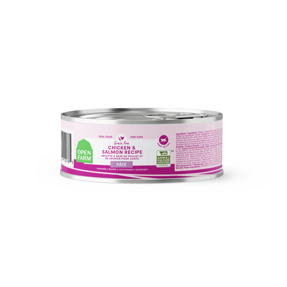 Open Farm Chicken & Salmon Pâté for Cats 5.3oz
