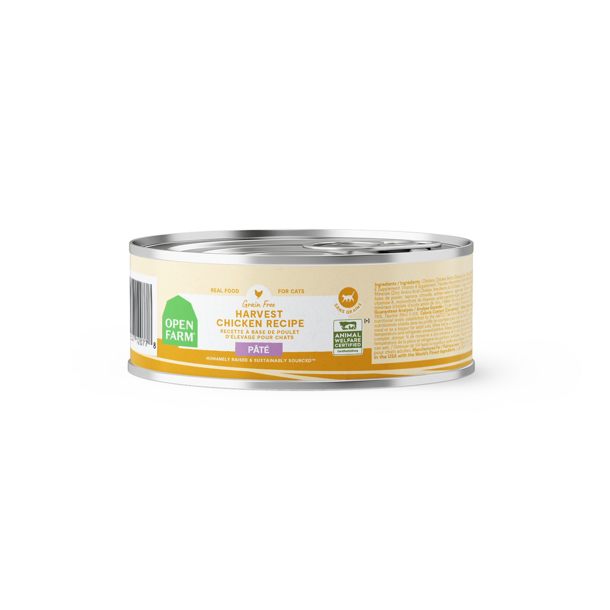 Open Farm Harvest Chicken Pâté for Cats 5.3oz