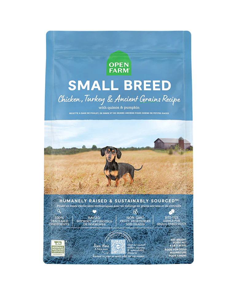Open Farm Small Breed Ancient Grains Dry Dog Food 11lb